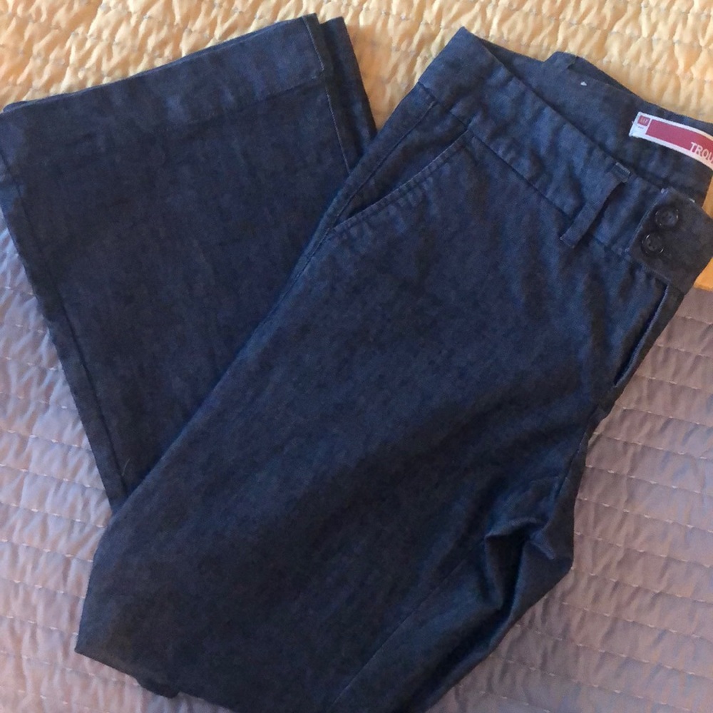 Gap dressy denim trousers